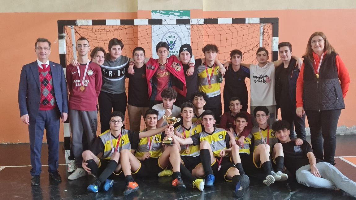 Futsal Takımımız İlçe Birinciliğini Kazandı.