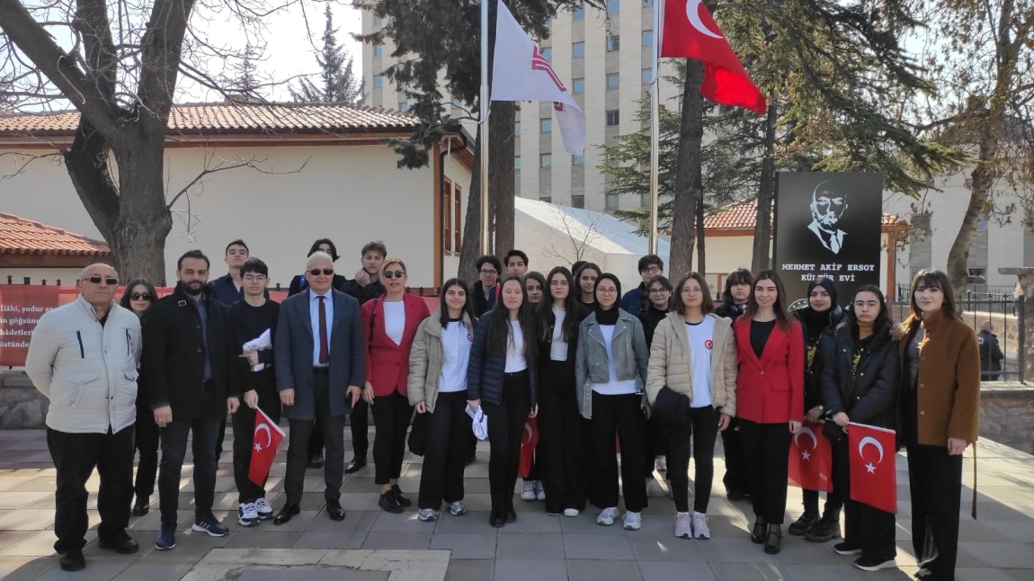 Ankara Lisesi olarak 12 Mart İstiklal Marşının Kabulü İçin Düzenlenen Ankara İl Törenine Katılım Sağladık.