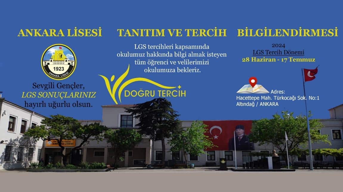 Tercih Sürecinde Olan Tüm Gençleri Okulumuza Bekliyoruz