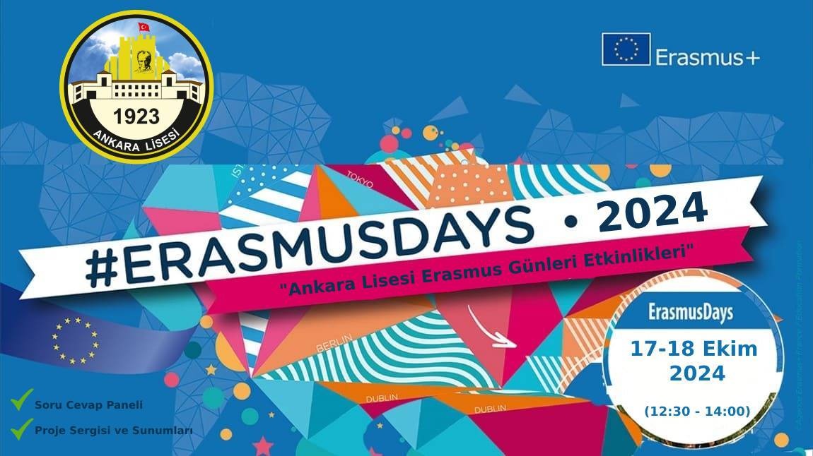 Erasmus Days 2024 Kapsamında Okulumuzda Erasmus Günleri Etkinlikleri Düzenlendi.